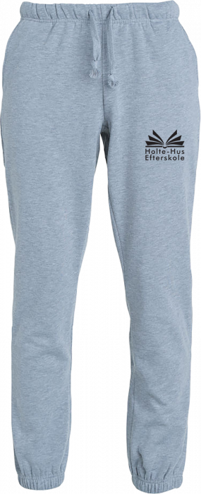 Clique - Hhe Sweat Pants In Cotton - Grey melange